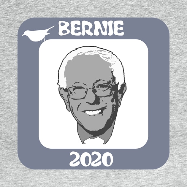 Bernie 2020 + Bird No Color by jangola